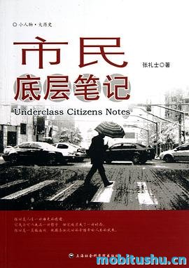 市民底层笔记.mobi 张礼士回忆录 小人物生活历史