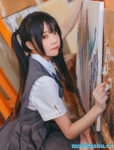 桜桃喵 NO.010 - 画室少女 写真.tgz